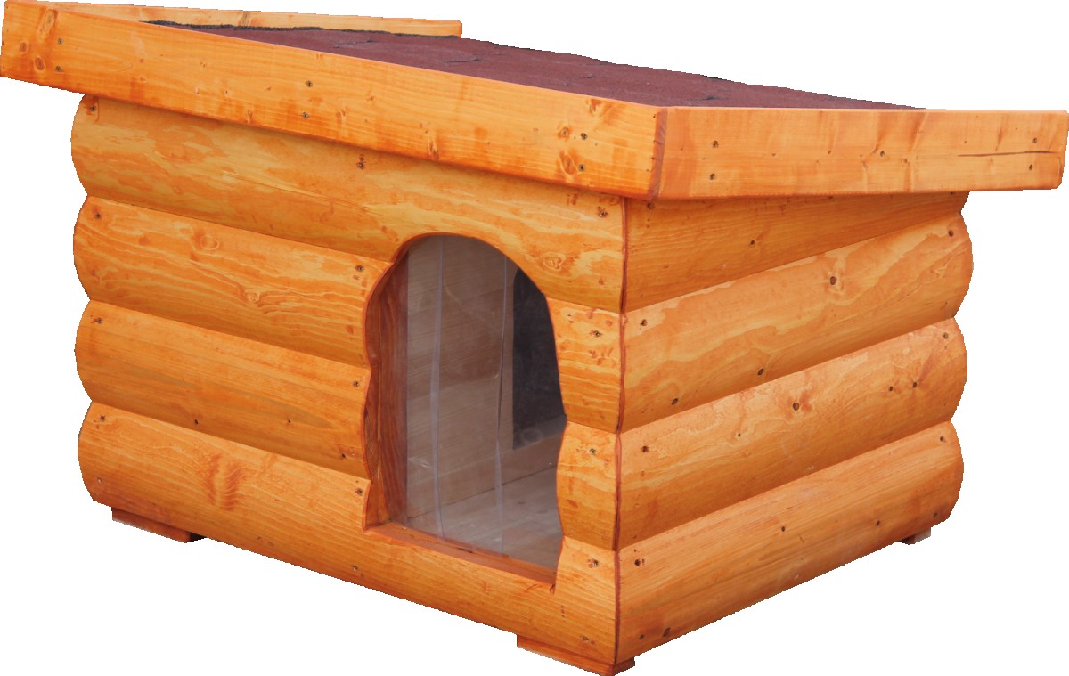 Goofy isolierte Hundehütte