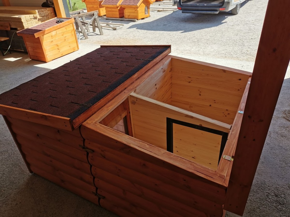 Z-Rex isolierte Hundehütte