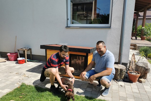 Dexter szigetelt kutyaház