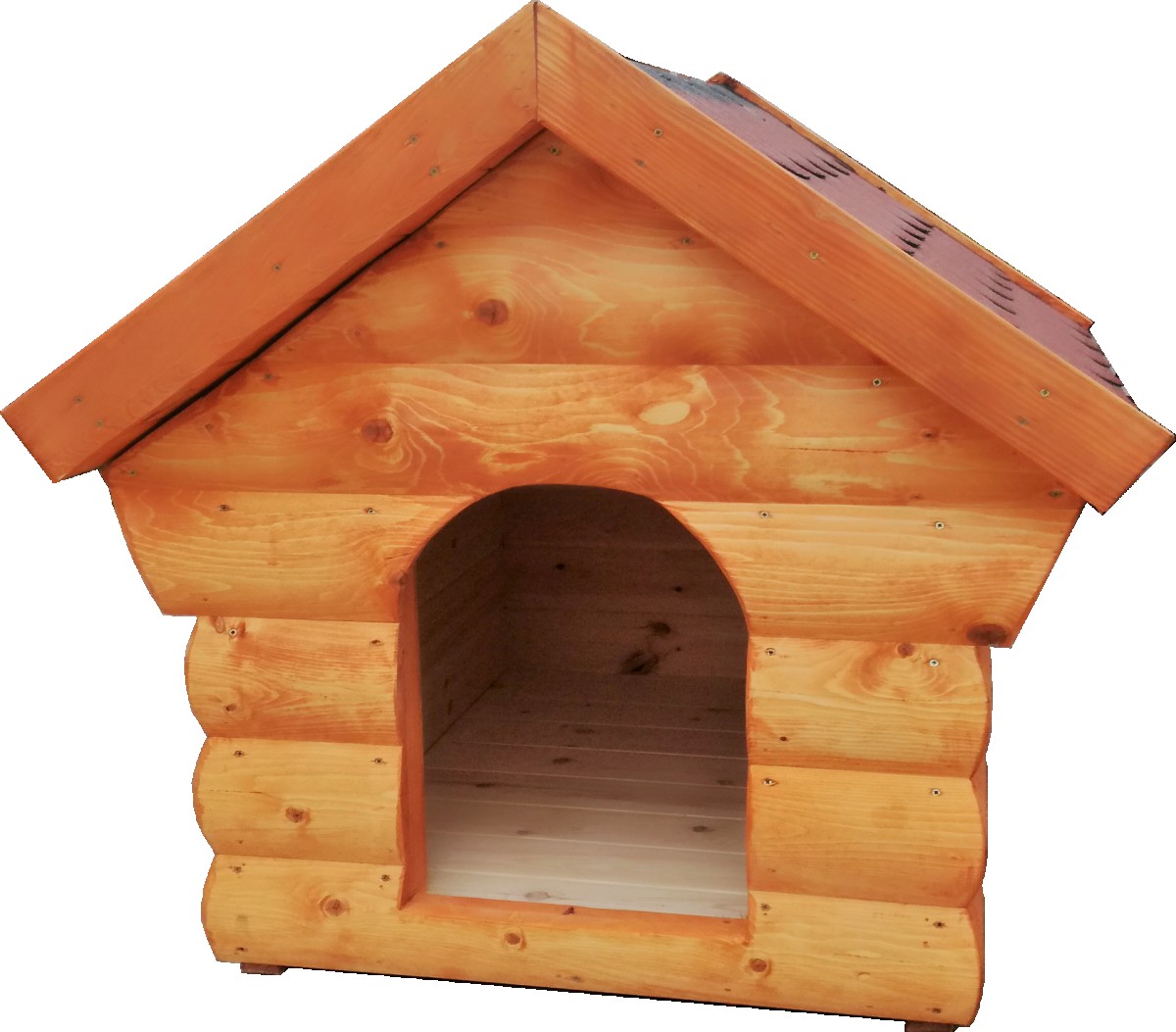 Indigo isolierte Hundehütte