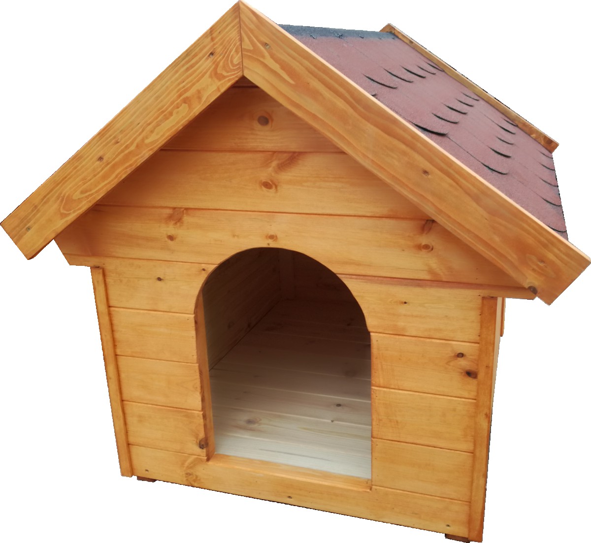 Bruno isolierte Hundehütte